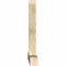 Ekena Millwork Portland Rough Sawn Timber Gable Bracket, Douglas Fir, 84"W x 53"H x 6"D x 6"F, 15/12 Pitch GBW084X53X0606POR00RDF - alternate 2